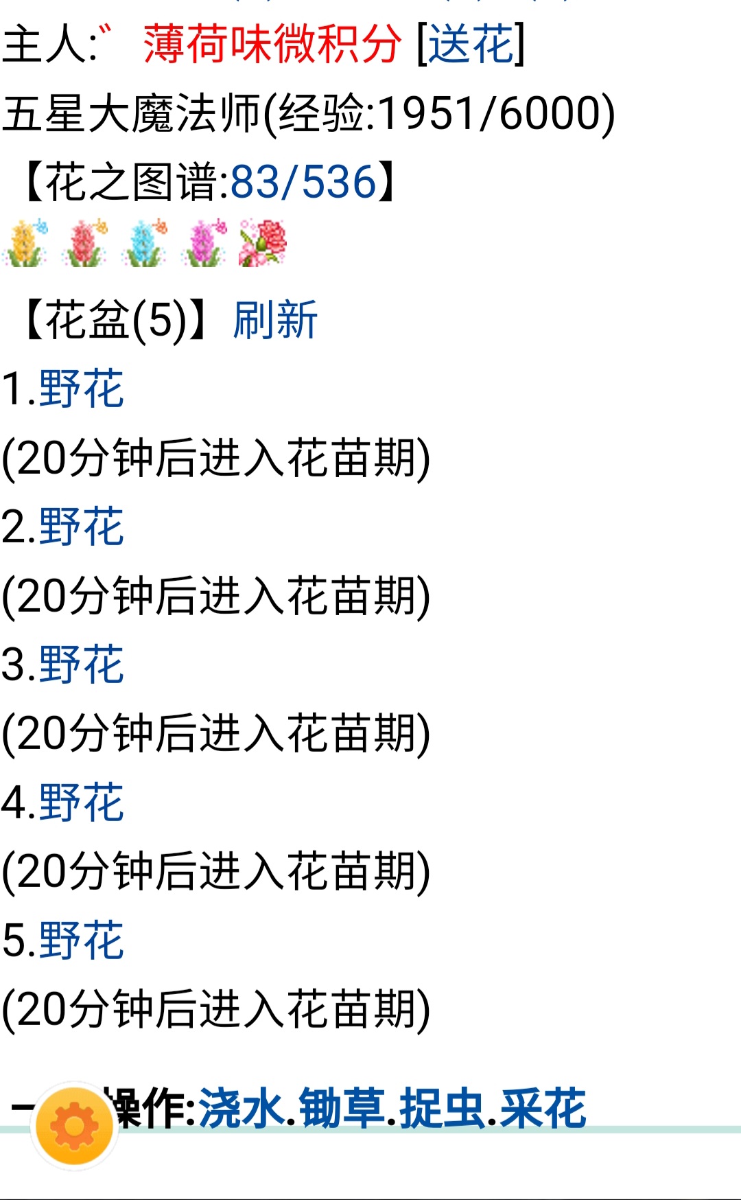 关于花园挂刷行为